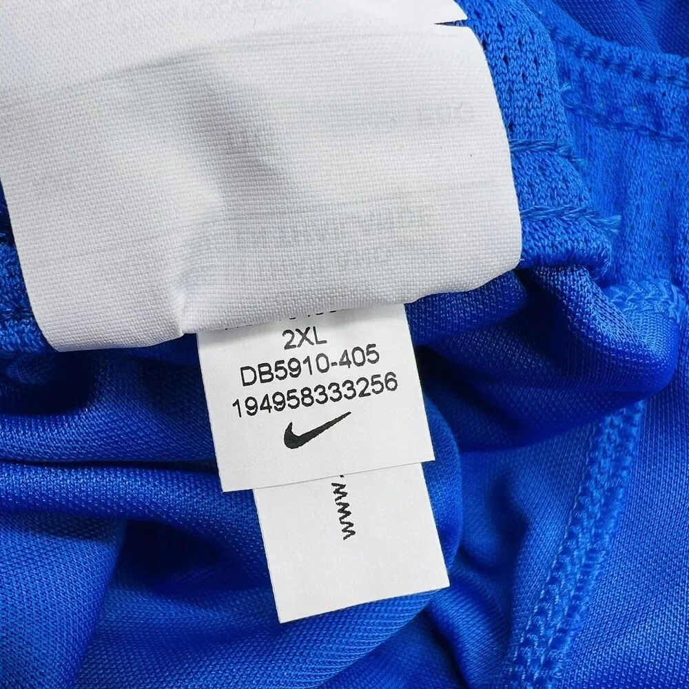 NEW XXL Barcelona Nike 2021/22 Third Stadium Performance Shorts Blue DB5910-405